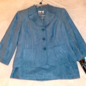 Sherri Martin 2 Pc. Microsuede Washable Suit